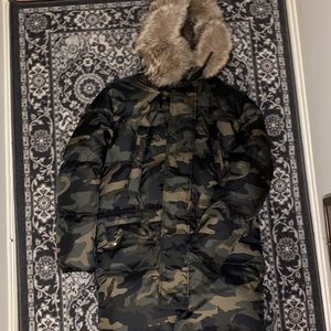 Michael Kors Longlined Bomber Jacket